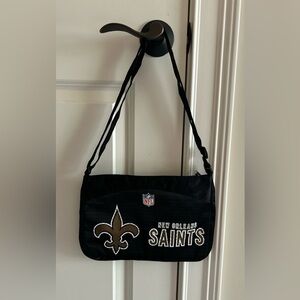 ⚜️ NFL New Orleans Saints Black Shoulder/Crossbody Bag